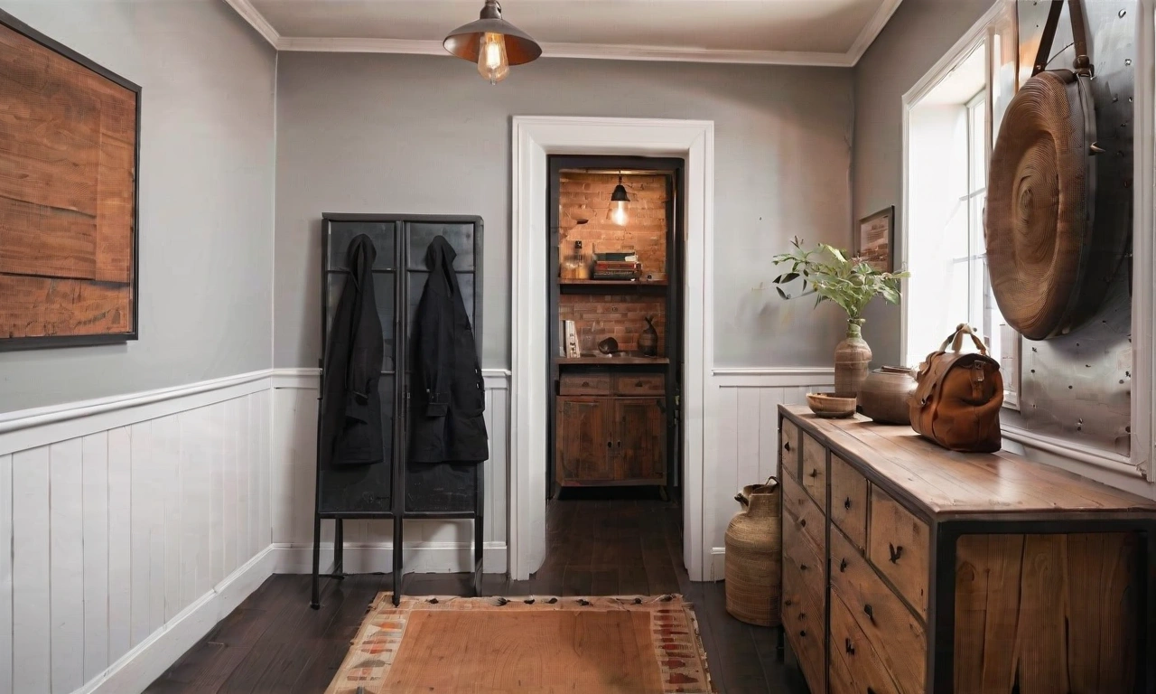 Лофт-интерьер: сочетание старинных и современных инструментов и оборудования