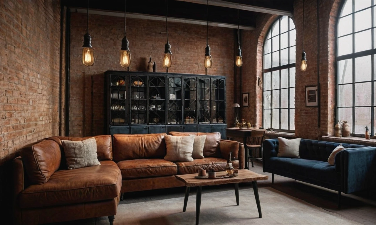Инструменты для создания Лофт-дизайна: мебель, декор и освещение