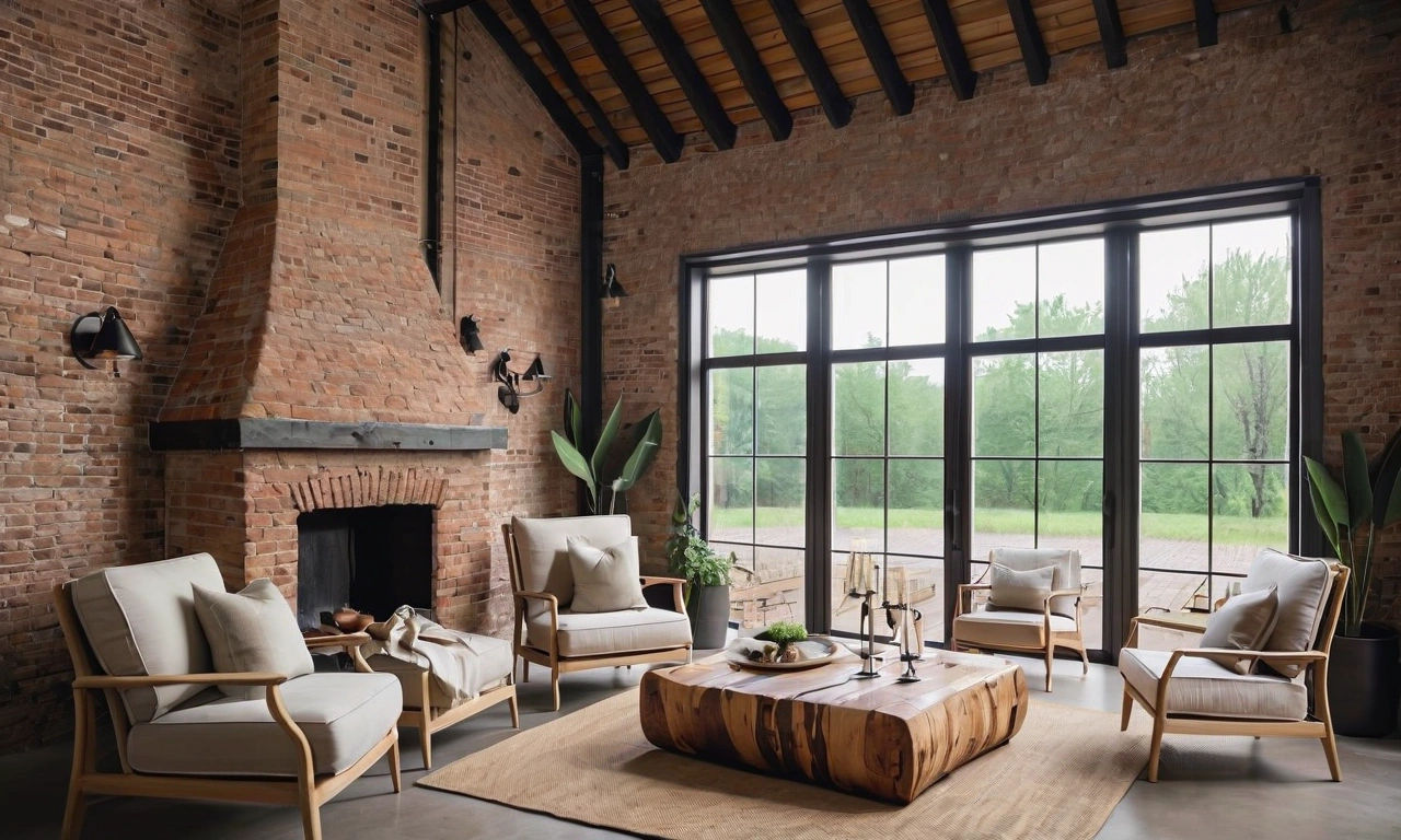Универсальность применения строительных материалов в стиле лофт