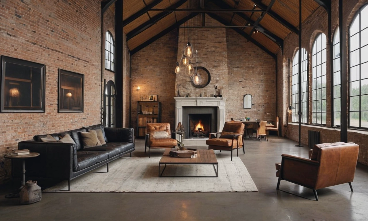 Лофт-дизайн: лучшие строительные и отделочные материалы