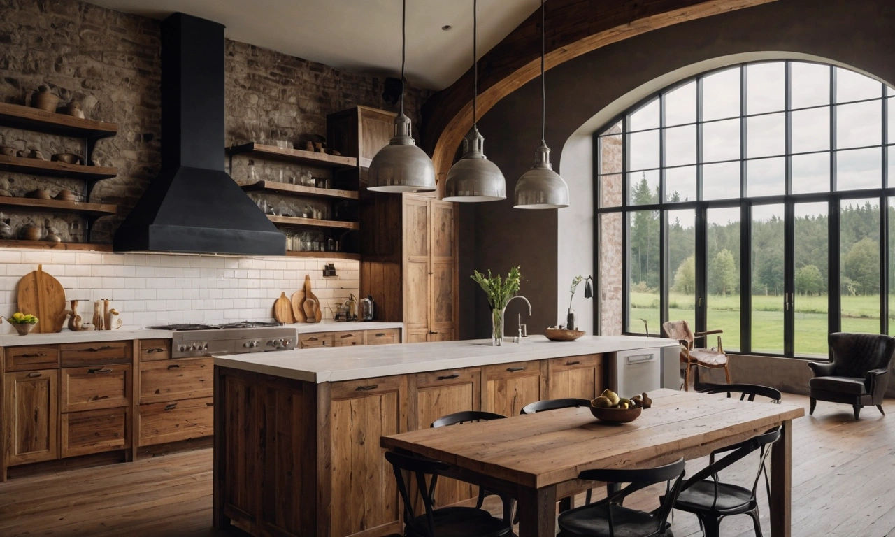 Индустриальный шик: выбор строительных и отделочных материалов в стиле Лофт