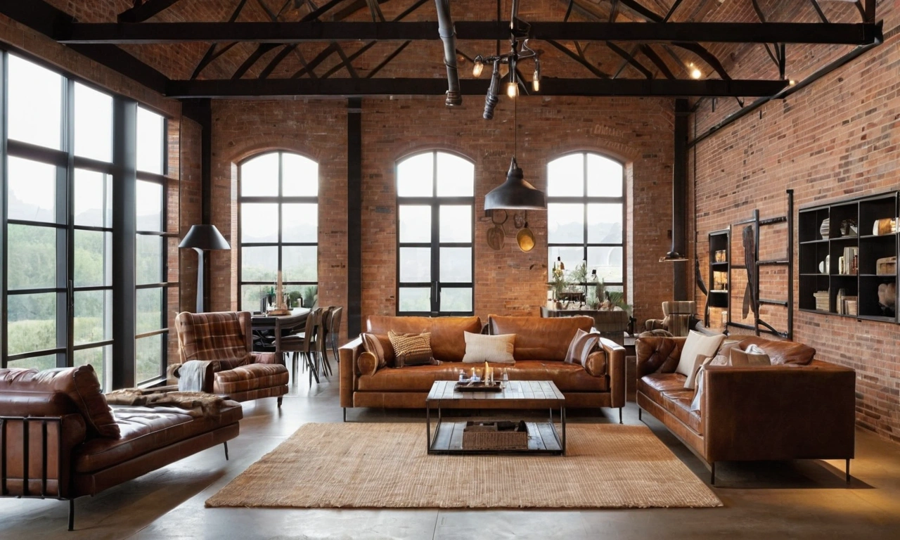 Тенденции в использовании строительных и отделочных материалов в стиле Лофт