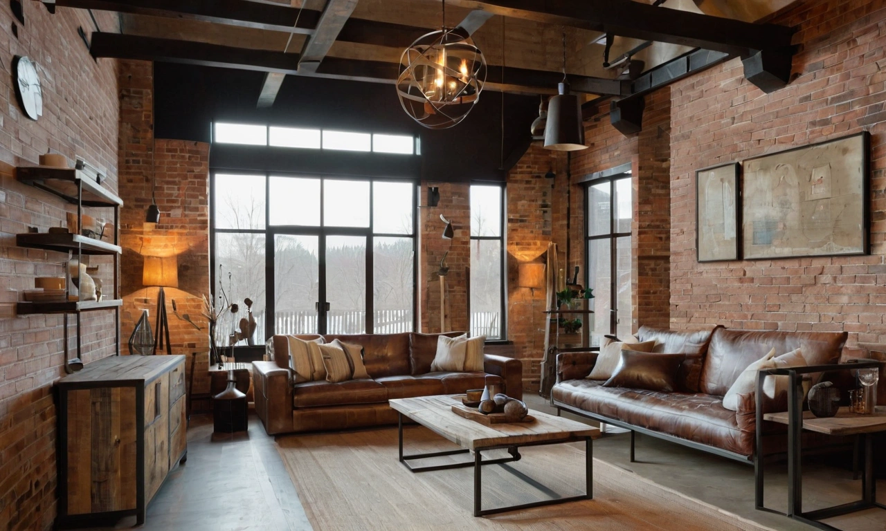 Концепция Лофт: выбор правильных строительных и отделочных материалов