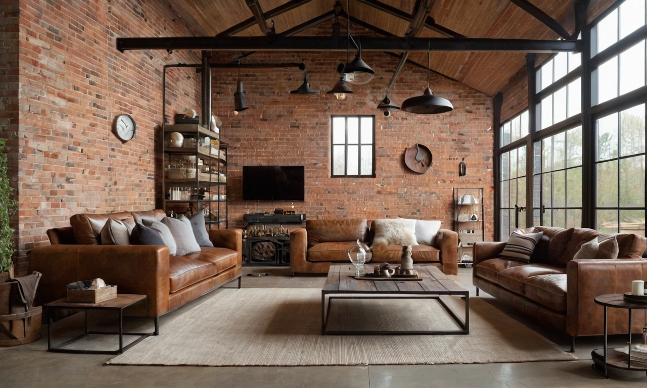 Отделка в стиле лофт: практики и инновации строительных материалов