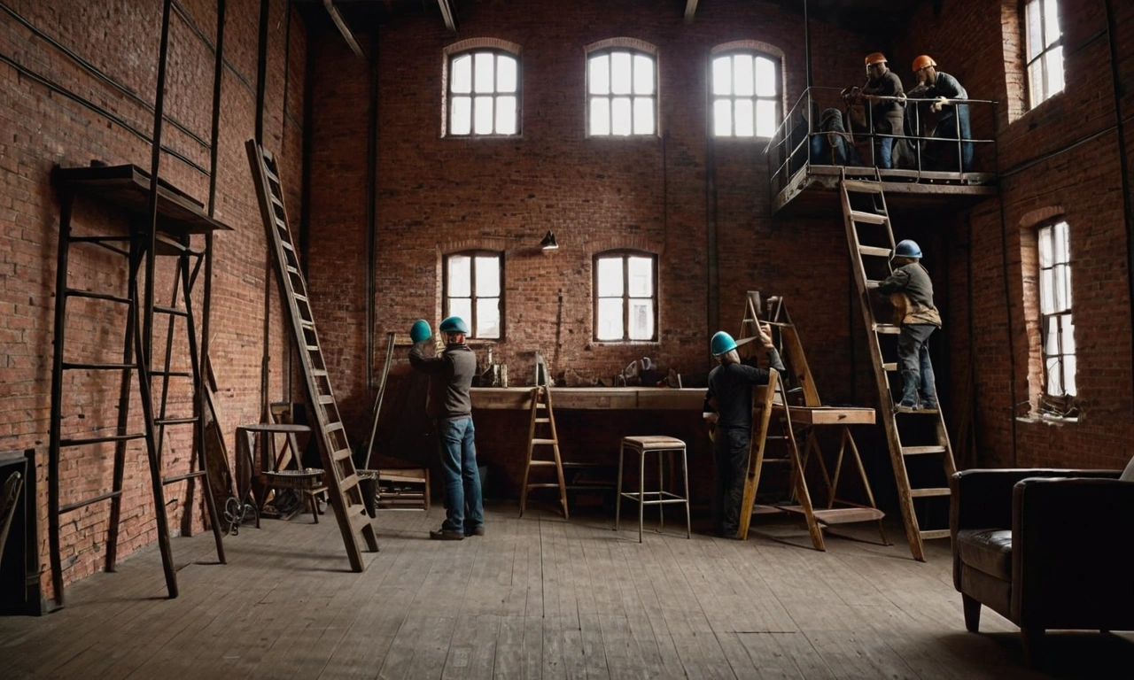 Как использовать стальные и металлические материалы в интерьере в стиле лофт