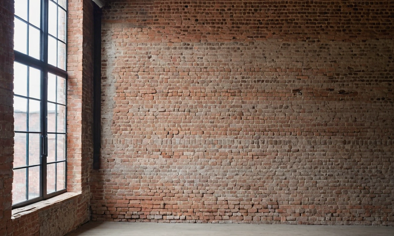 Кирпичная отделка в лофт-стиле