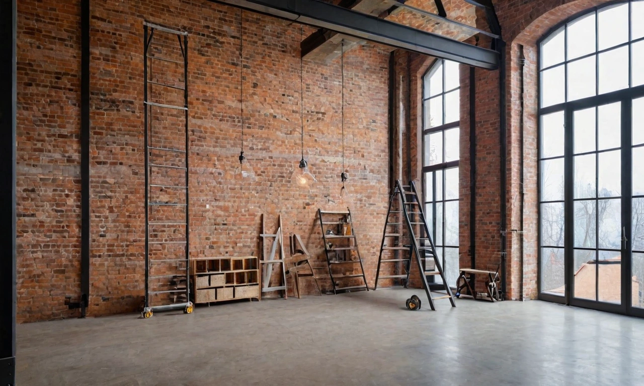 Строительные и отделочные материалы в стиле лофт: выбор и сочетание