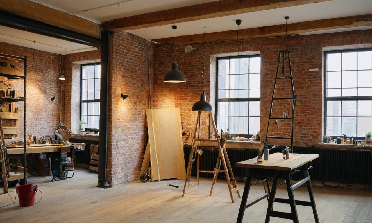 Польза металлических перегородок и декоративных решеток в лофт-интерьере