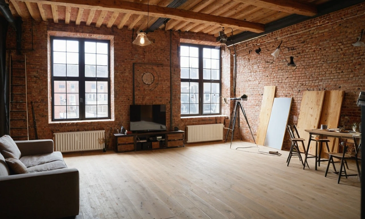 Топ 7 строительных и отделочных материалов для Лофт-квартиры