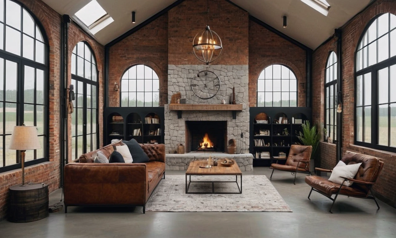 Какие материалы выбрать для создания аутентичного Лофт-стиля