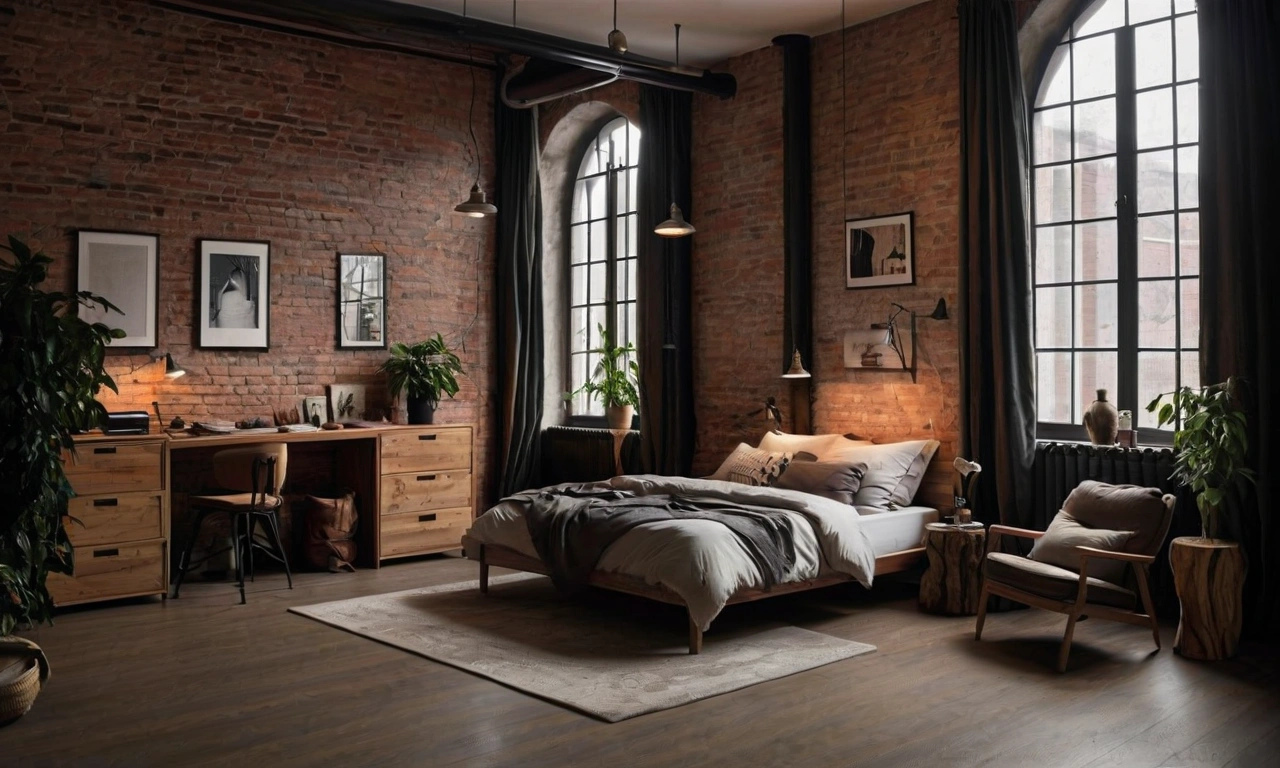 Какие материалы подходят для лофт дизайна?