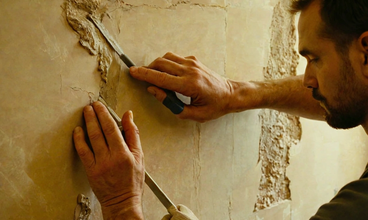 Отделка стен: штукатурка и краска