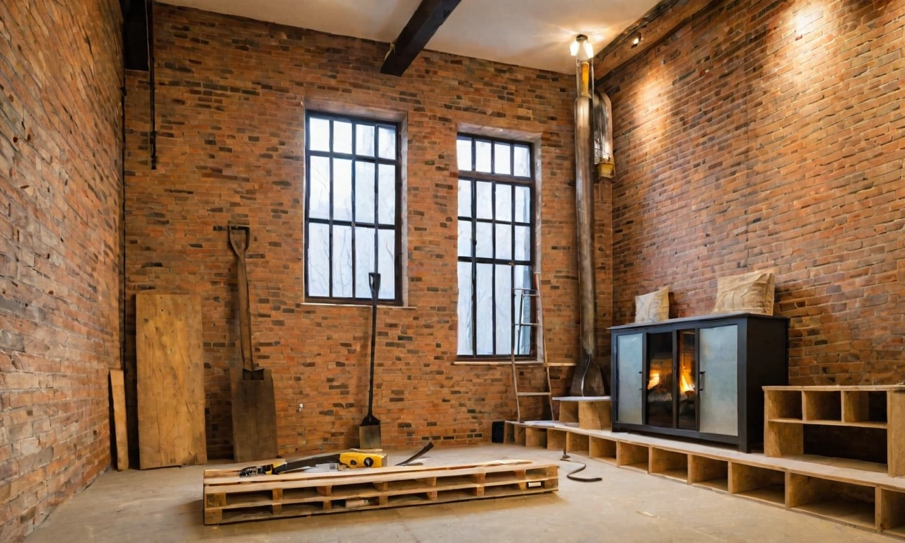 Строительные материалы в стиле лофт: практичность и эстетика