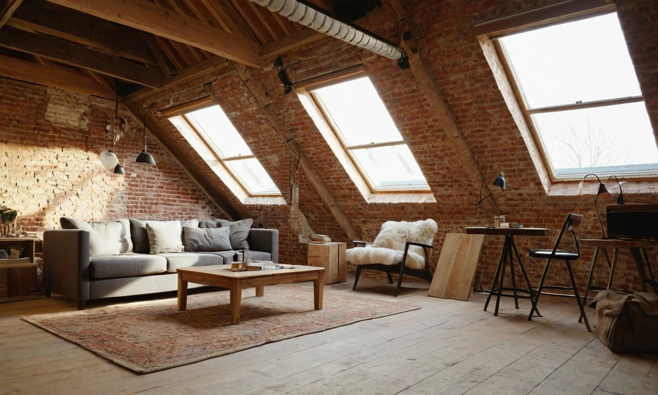 Оригинальные решения отделки в стиле Лофт