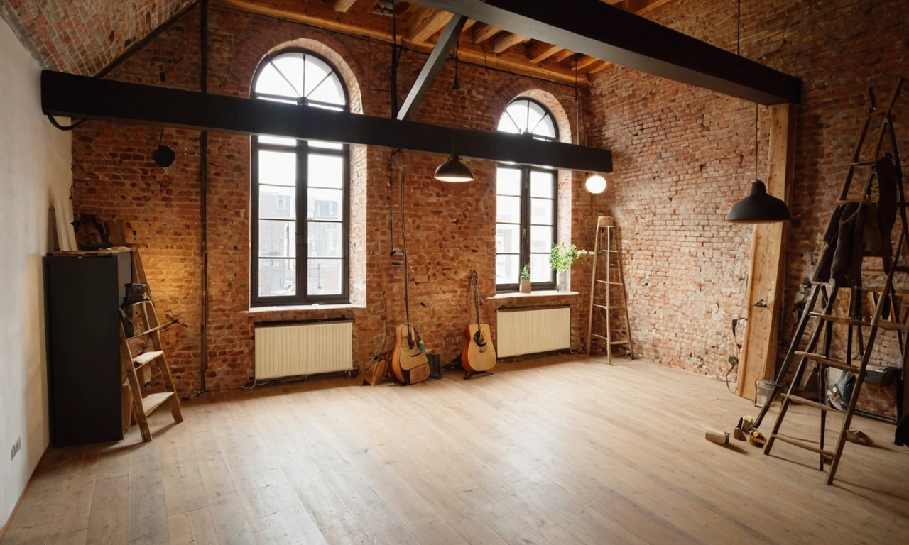 Лофт-дизайн: преимущества использования строительных и отделочных материалов