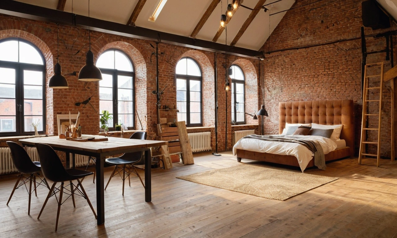 Полы для лофта: типы и особенности