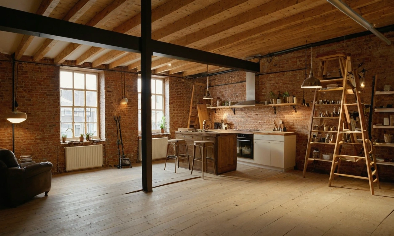 Металл: главное строительное материал в стиле лофт