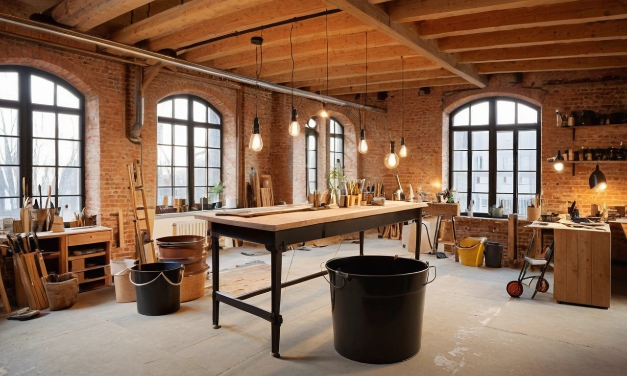 Можно ли создать Лофт-дизайн без использования строительных компонентов?