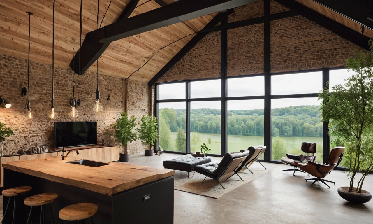 Как создать аутентичный Лофт с помощью строительных и отделочных материалов