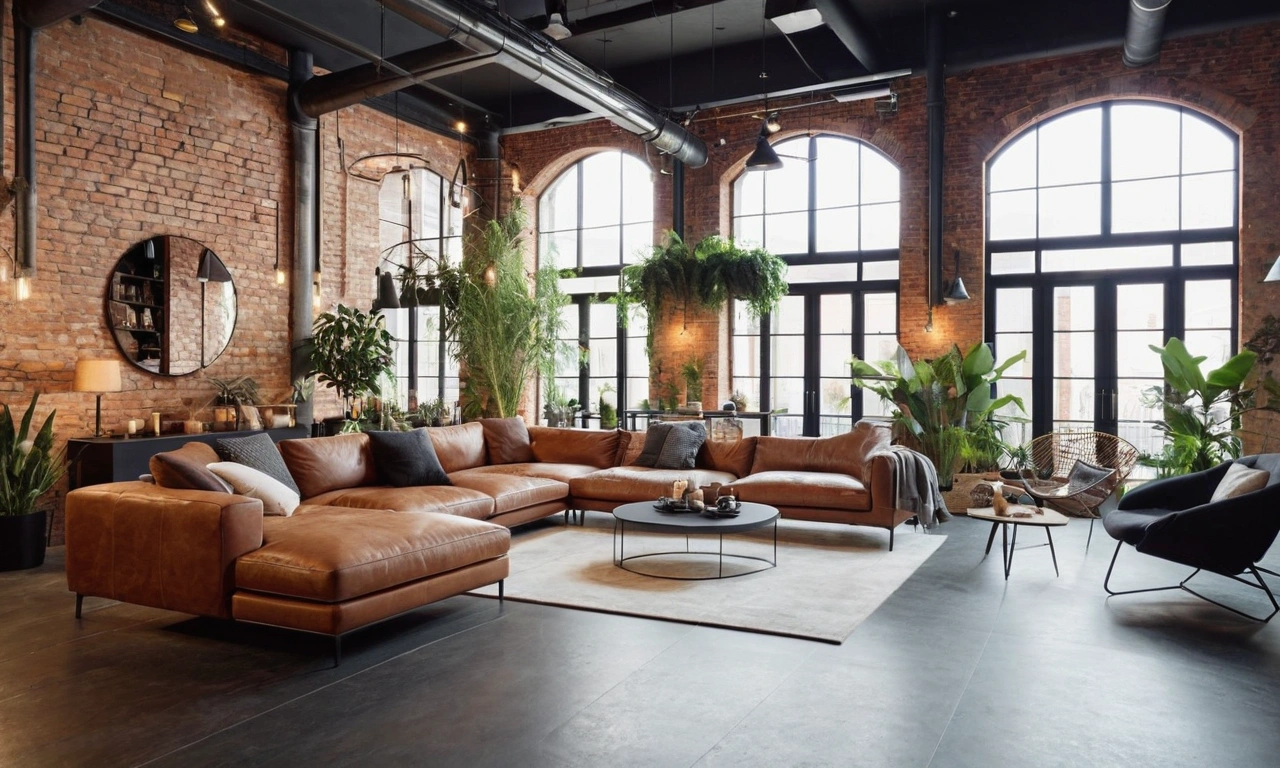 Как создать неповторимый Лофт-интерьер с использованием строительных и отделочных материалов