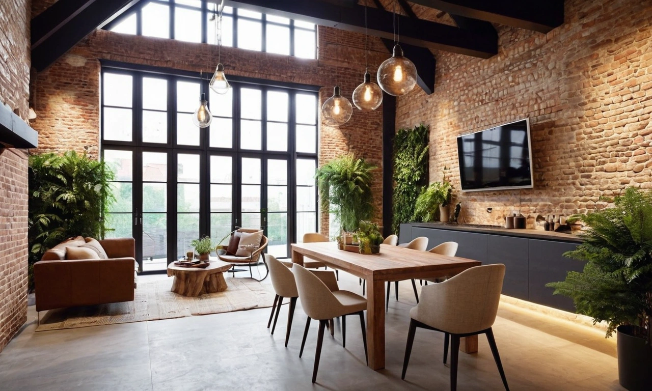 Влияние строительных и отделочных материалов на общую атмосферу Лофт-стиля