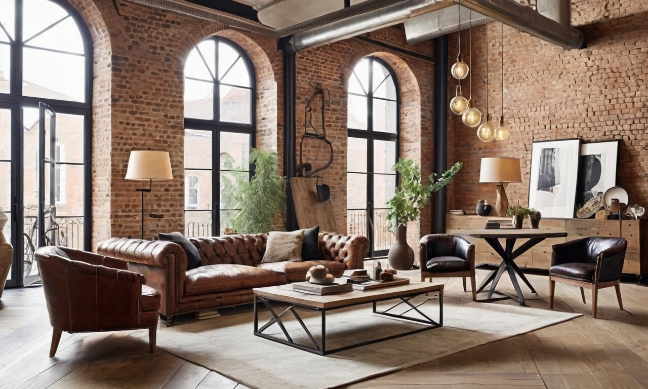 Строительные и отделочные материалы в стиле Лофт