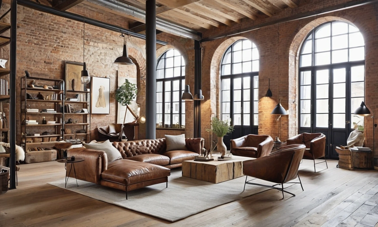 Строительные и отделочные материалы в стиле Лофт: выбираем лучшее
