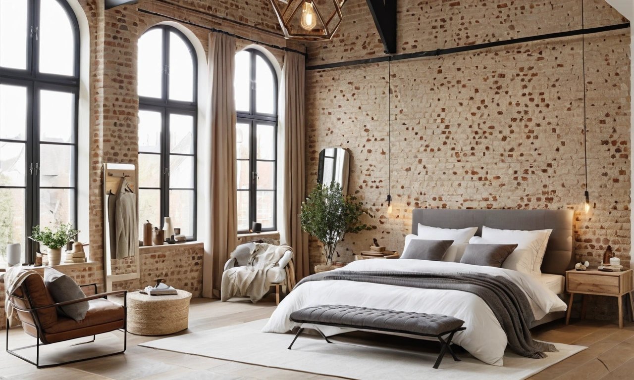 Как использовать текстильные и текстильные материалы для создания интерьера в стиле лофт