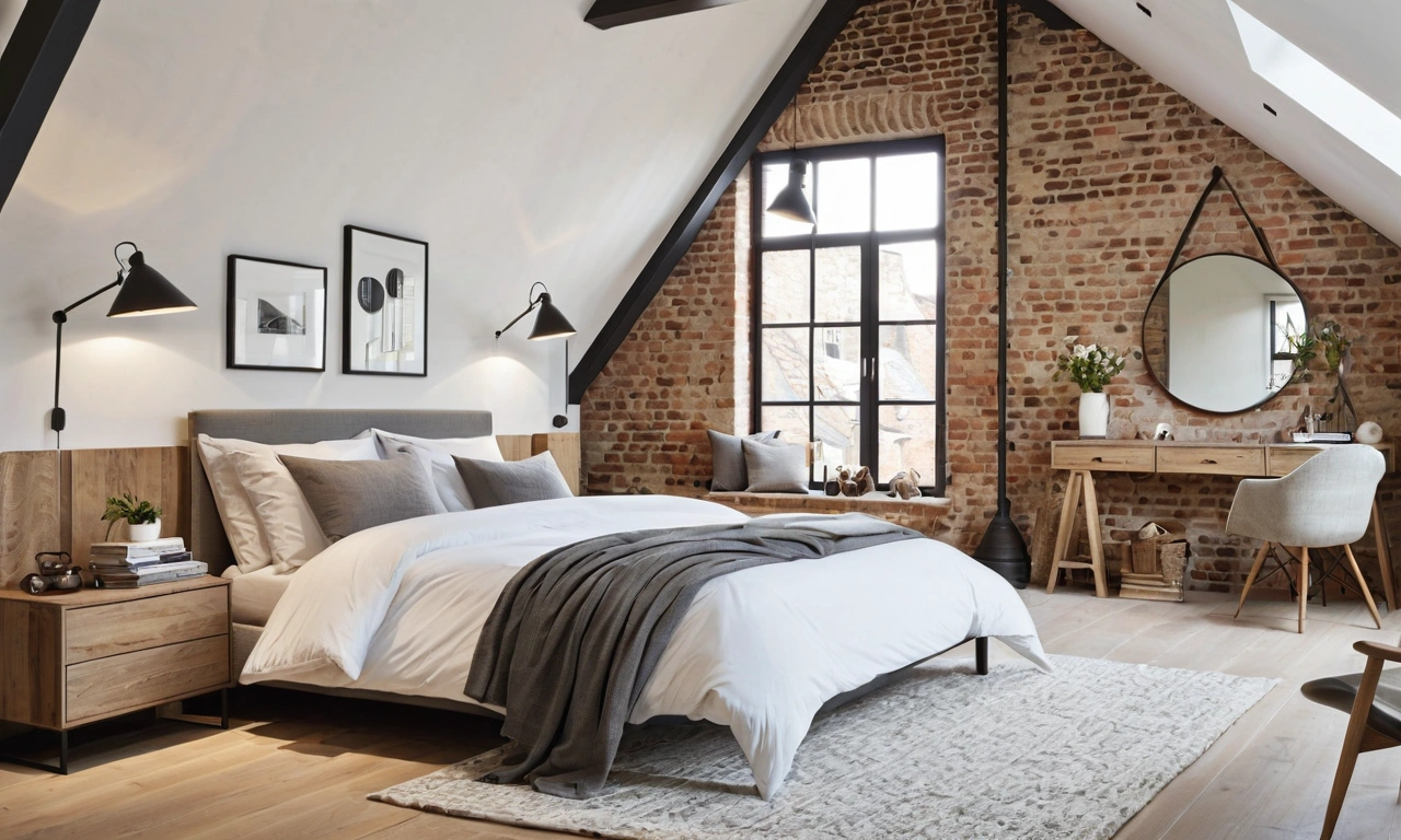 Кирпич в интерьере: благородство и прочность