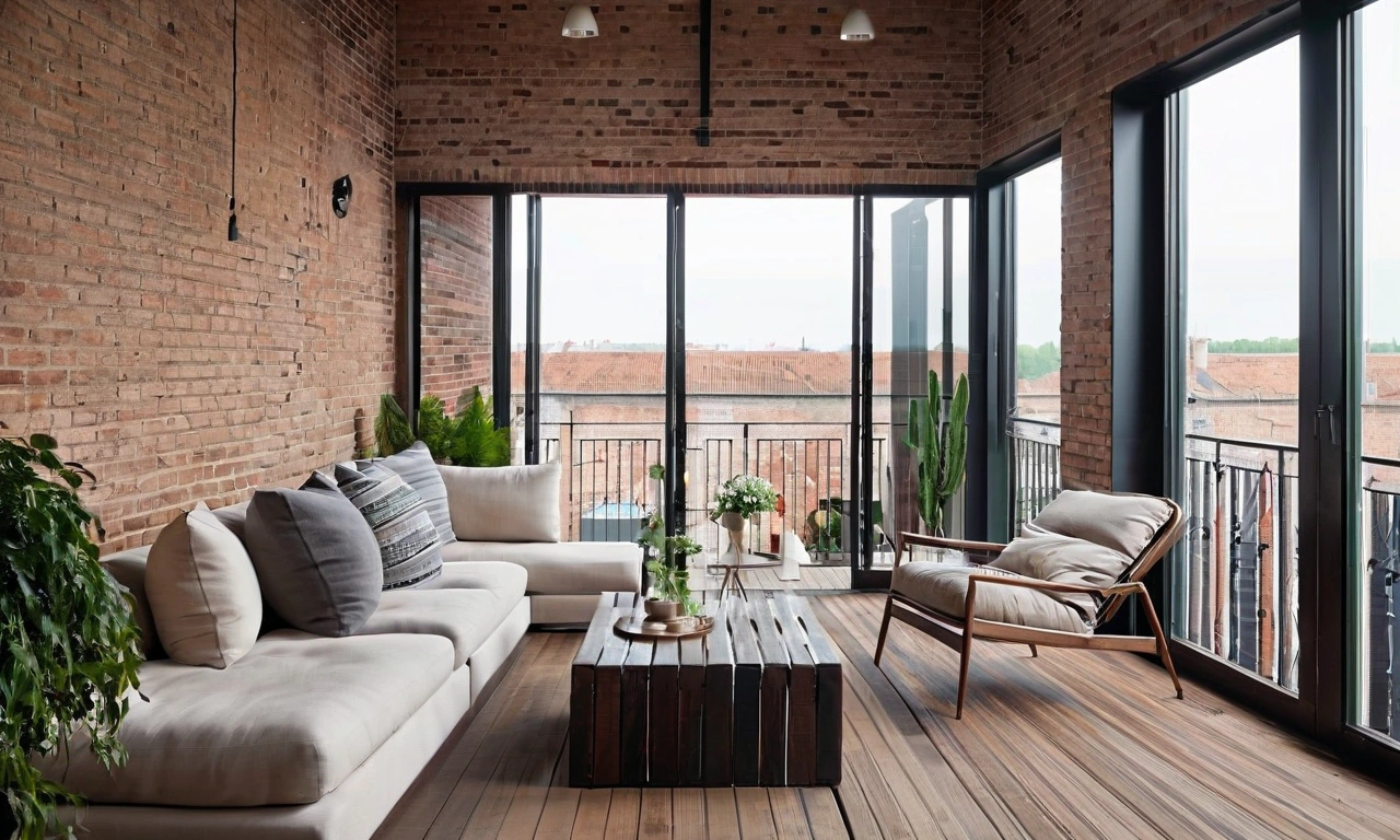 Креативные способы использования стекла в интерьере в стиле лофт