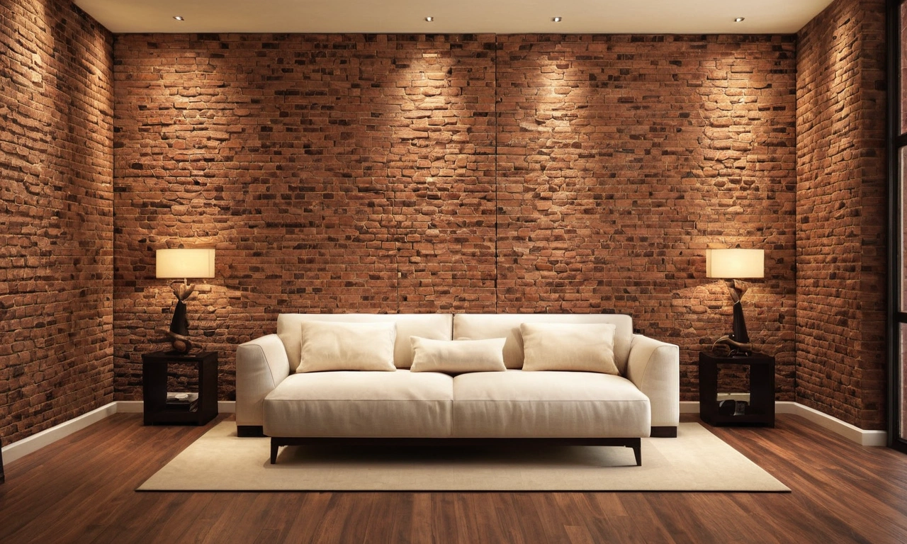 Оригинальные идеи для использования кирпича в лофт-дизайне