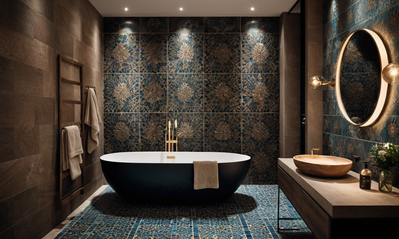 Цветовая гамма: гармония и стиль в лофт-туалете