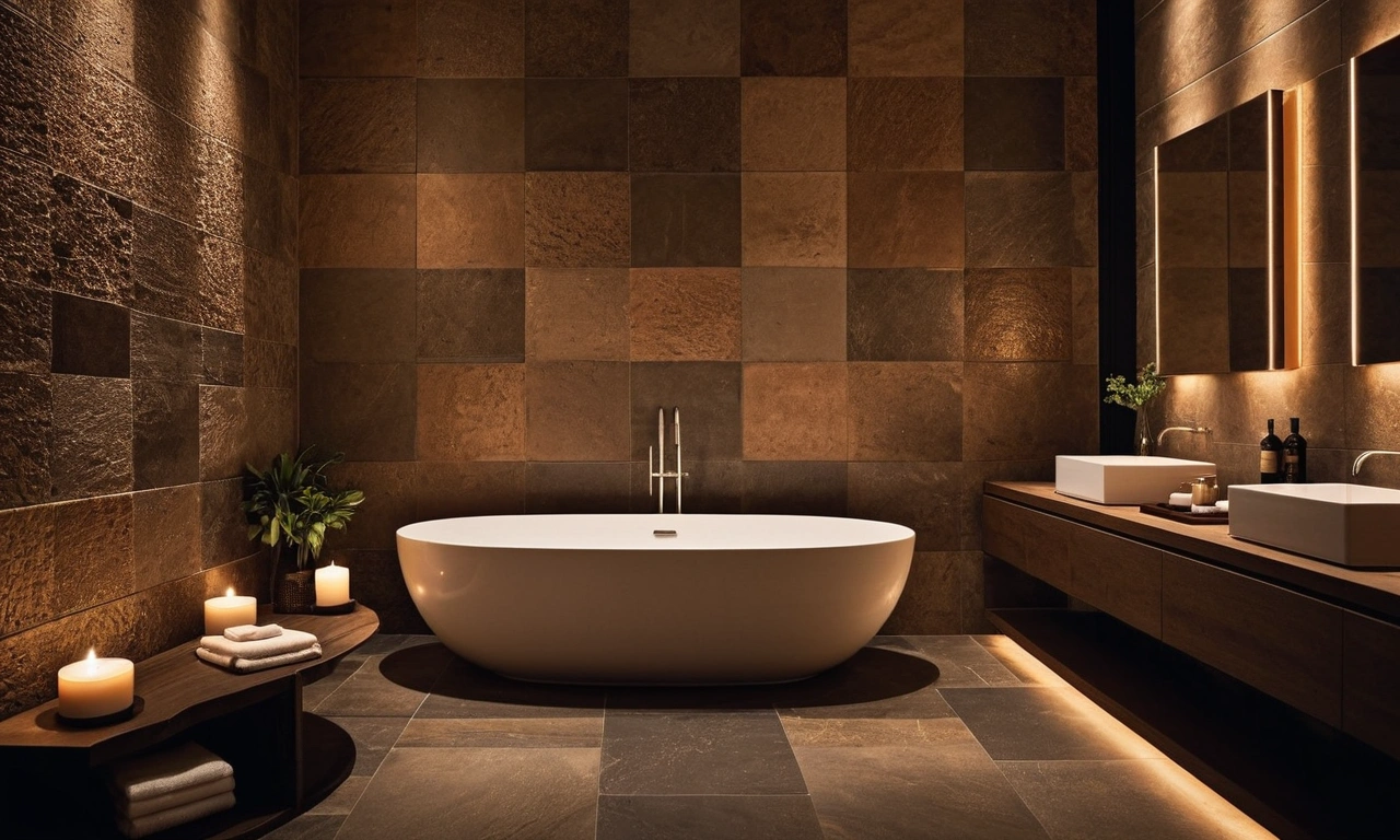 Стены и пол: лучшие материалы для лофт-туалета