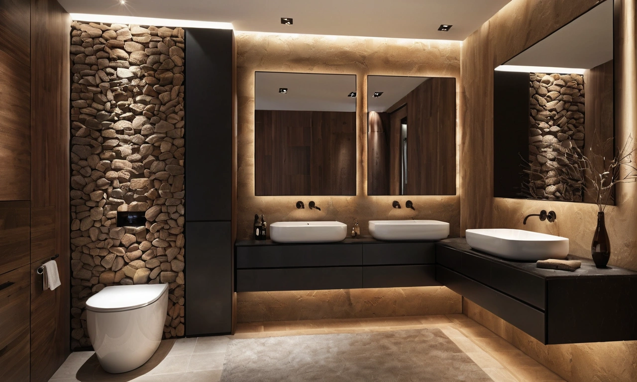 Завершение интерьера с использованием биде в стиле Лофт: финальные штрихи