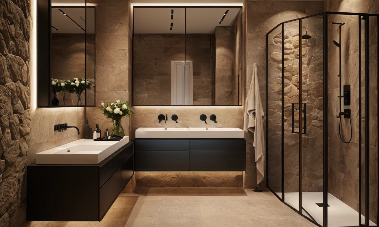 Душевые кабины в стиле Лофт: шаг в необычное пространство