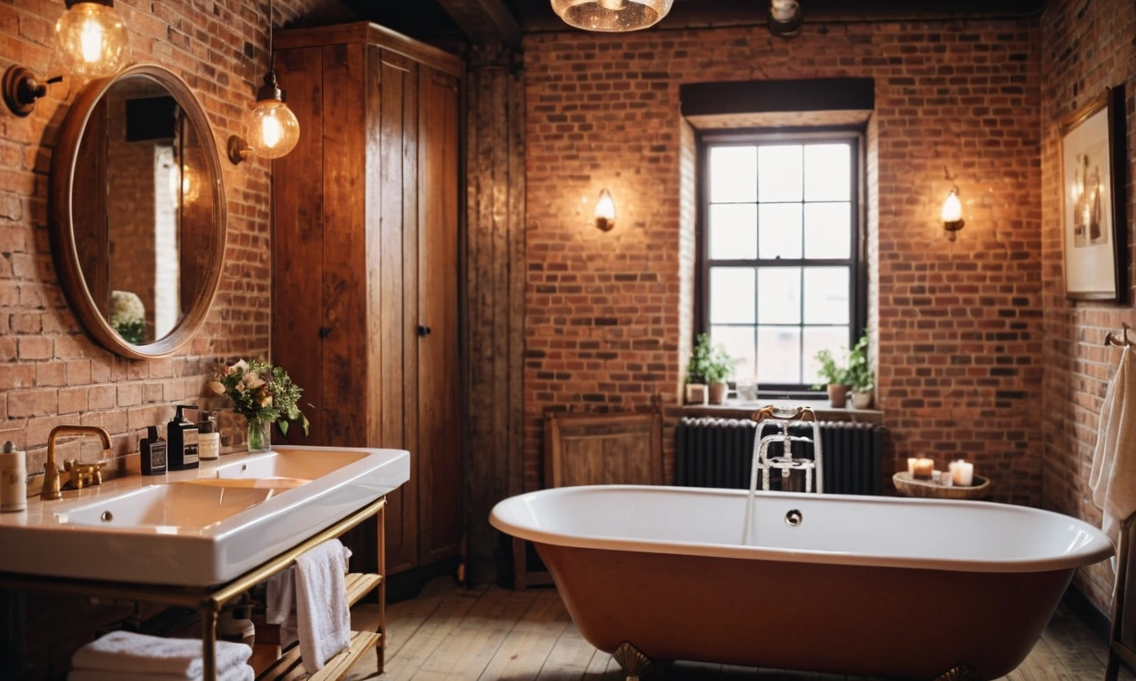 Сантехника в стиле Лофт: создание уникального и яркого интерьера ванной комнаты