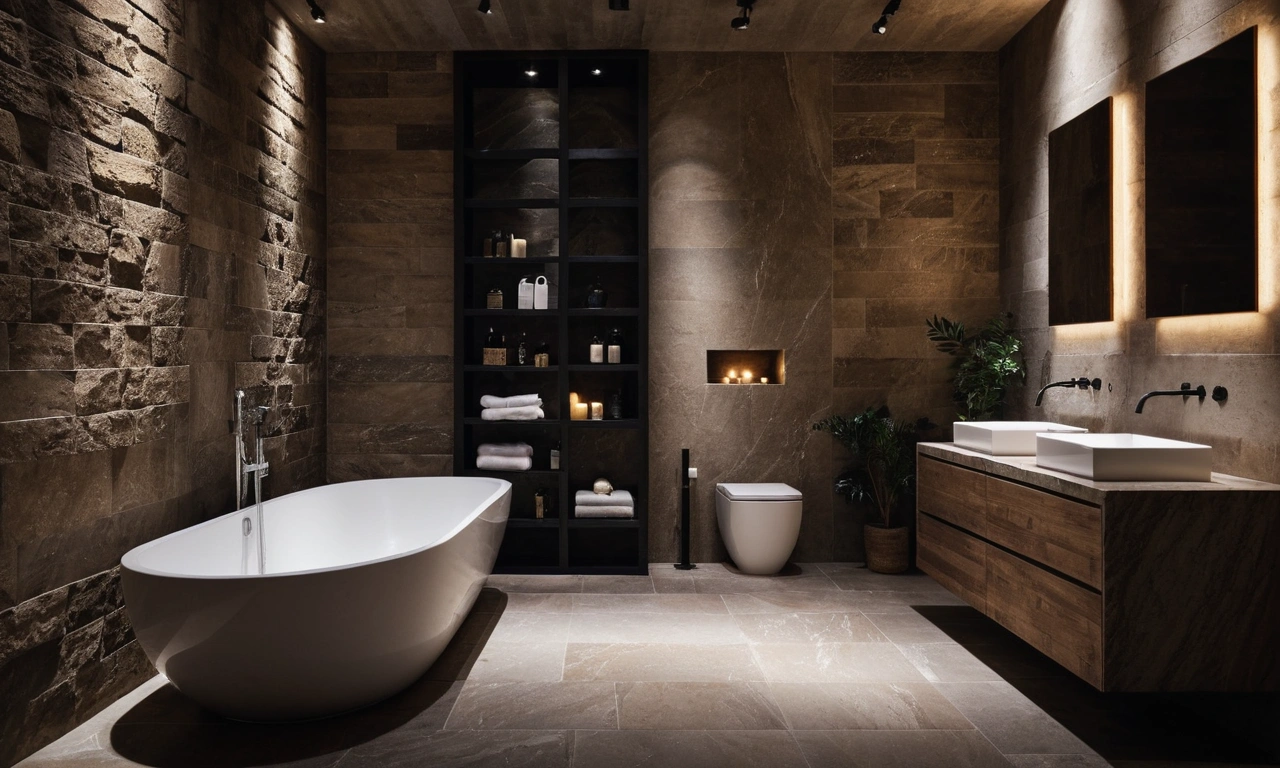 Как создать лофт ванную?