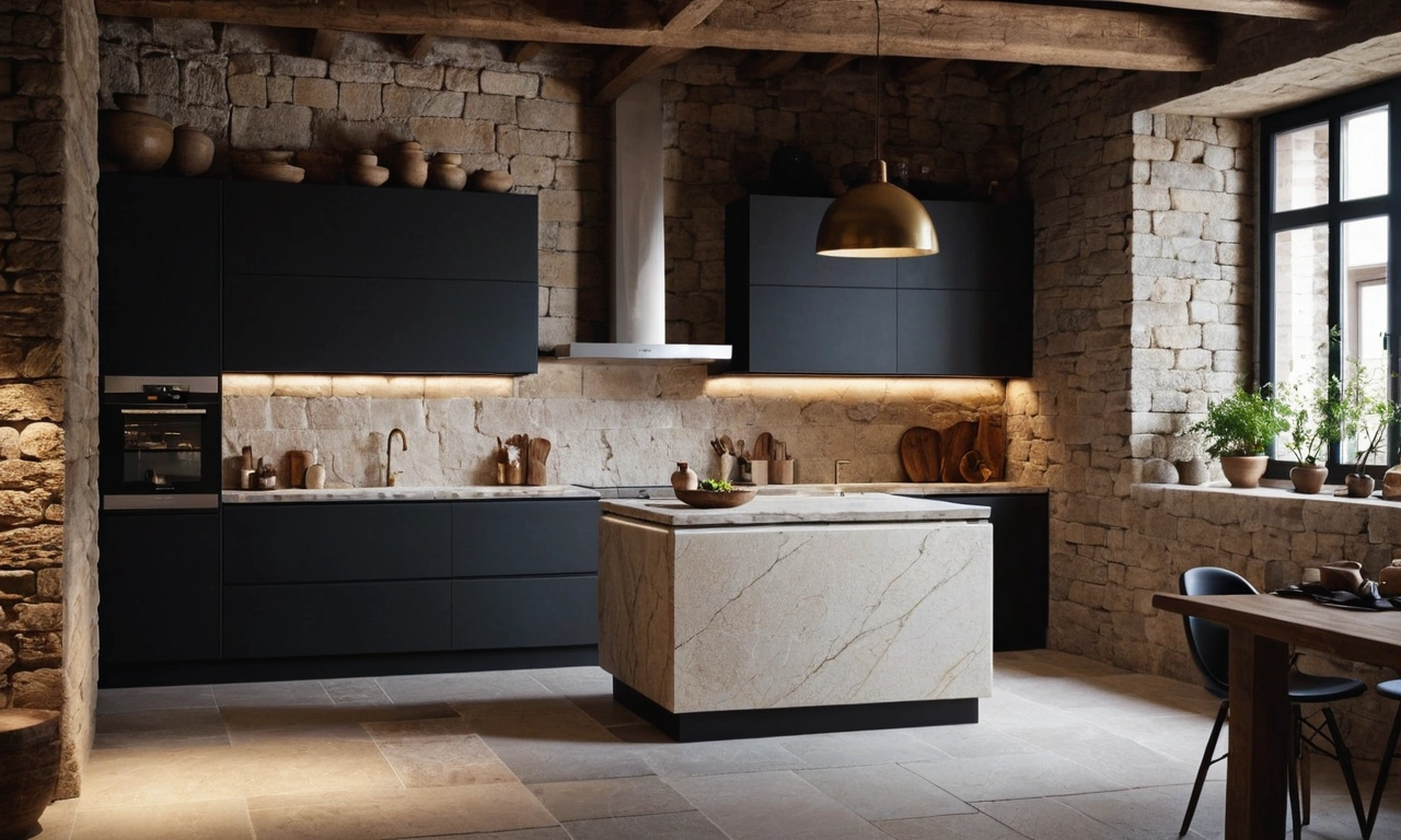 Интерьер кухни в стиле Лофт: как выбрать сантехнику