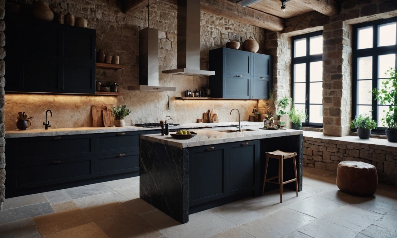 Дополнительные акценты в кухне в стиле Лофт