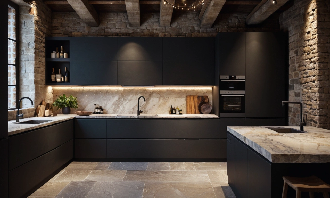 Особенности интерьера кухни в стиле Лофт