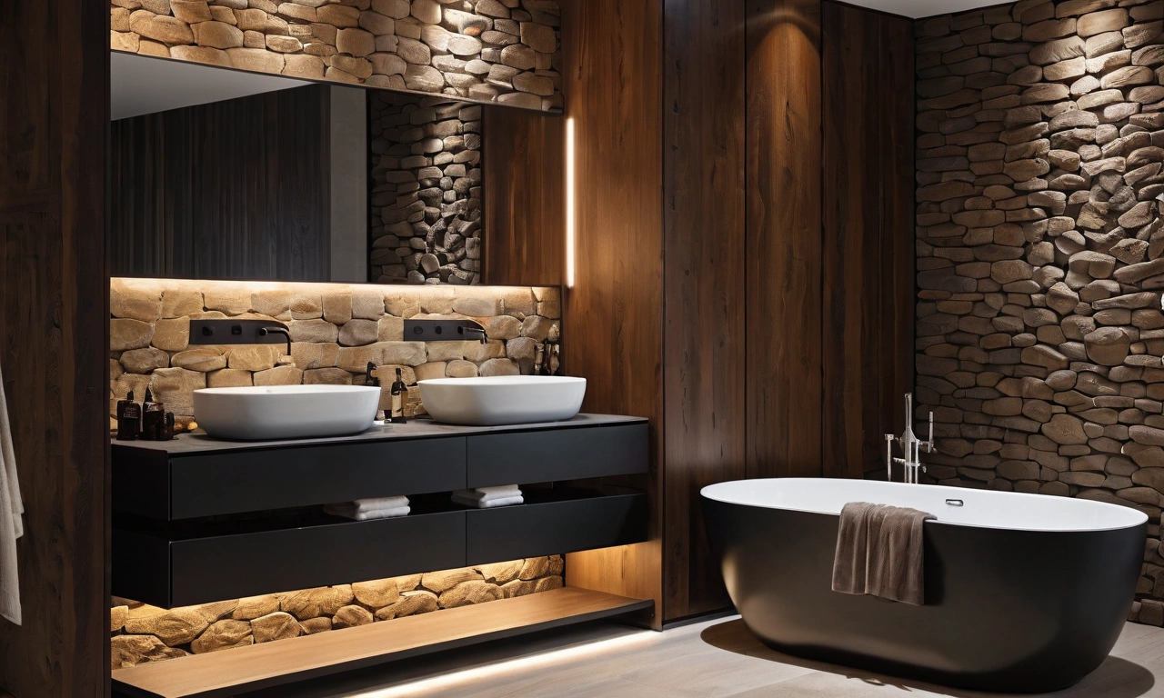 Технические особенности ванной комнаты в стиле Лофт