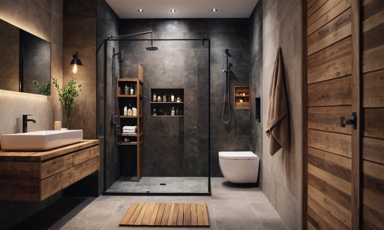 Как превратить ванную комнату в пространство в стиле Лофт?