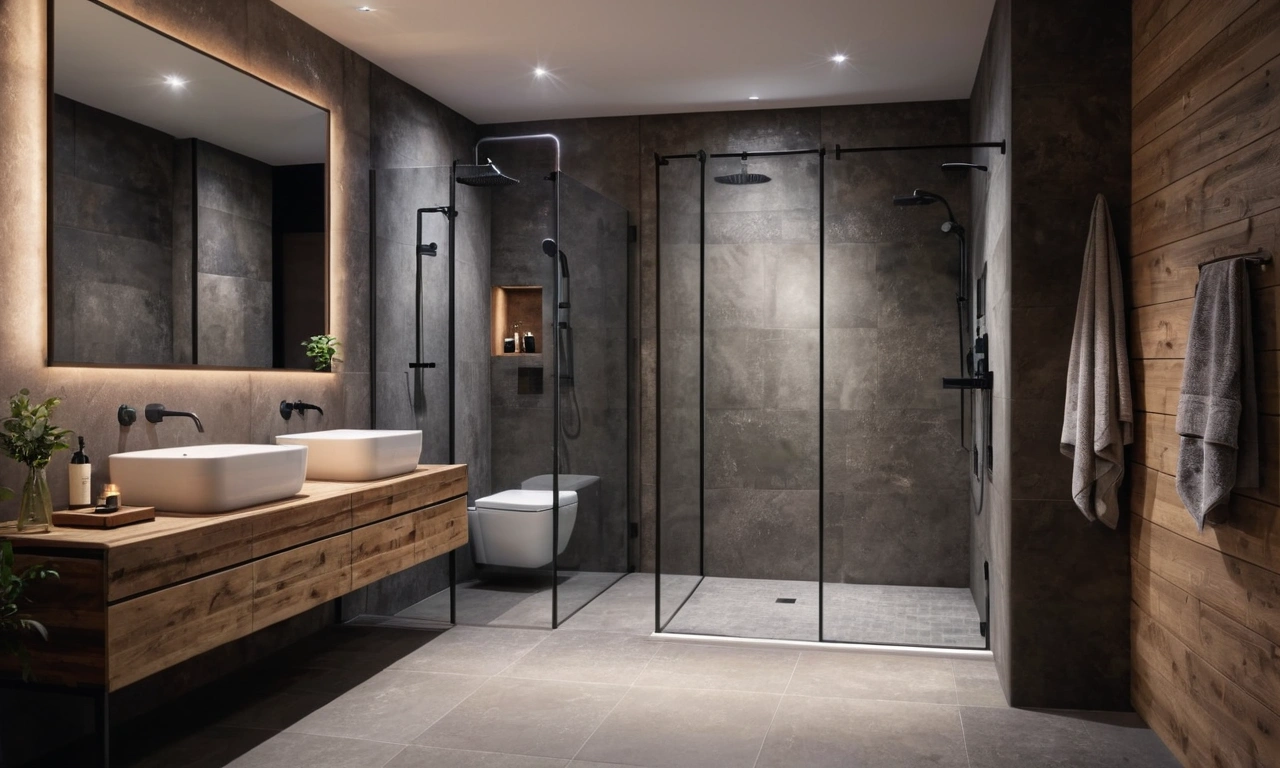 Монохромный стиль ванной комнаты: сантехника в стиле Лофт как идеальное дополнение интерьера