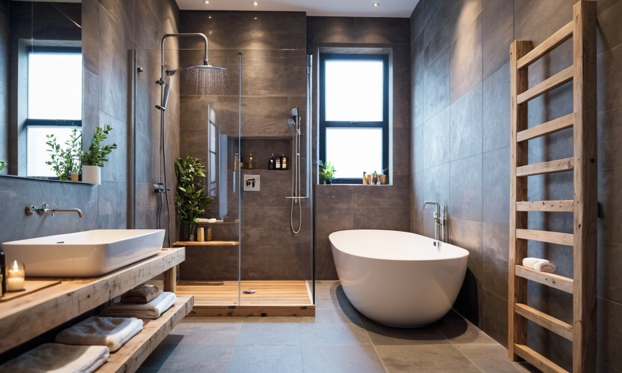 Что такое лофт-стиль ванной