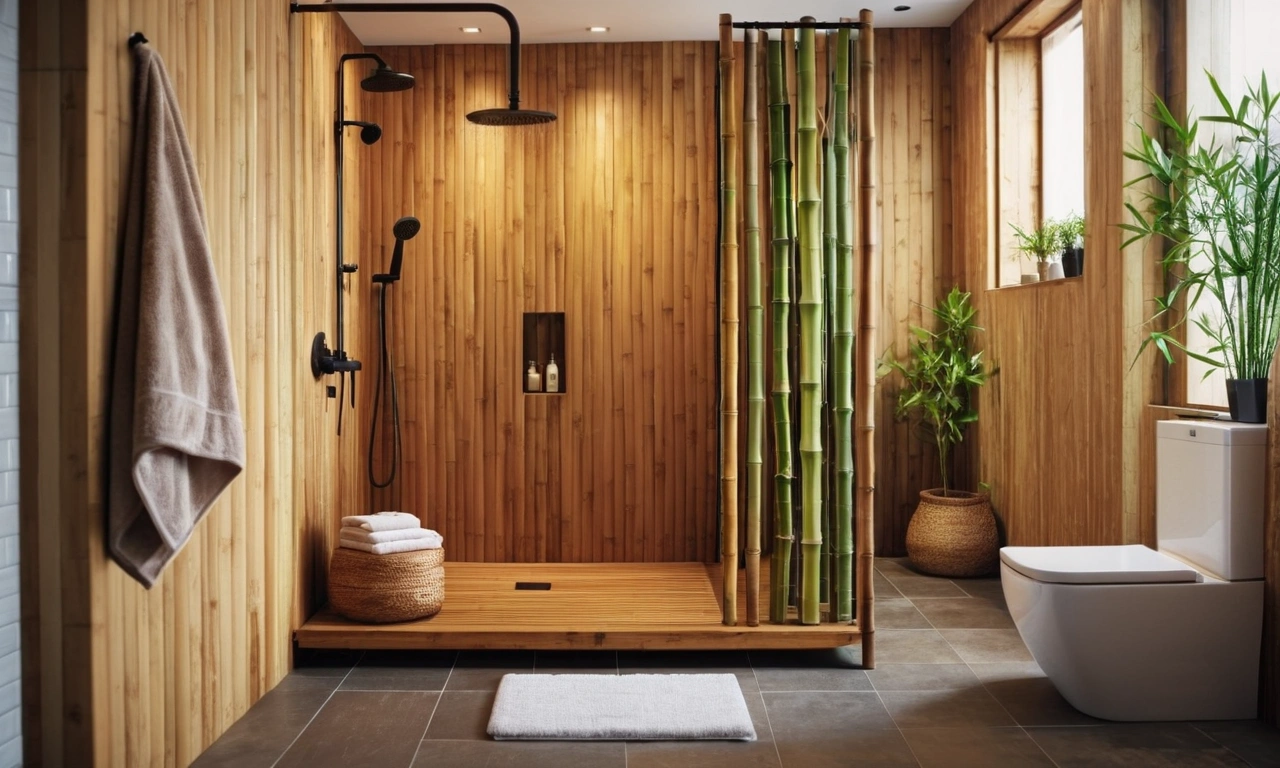 Дополнительные элементы интерьера ванной комнаты в стиле Лофт