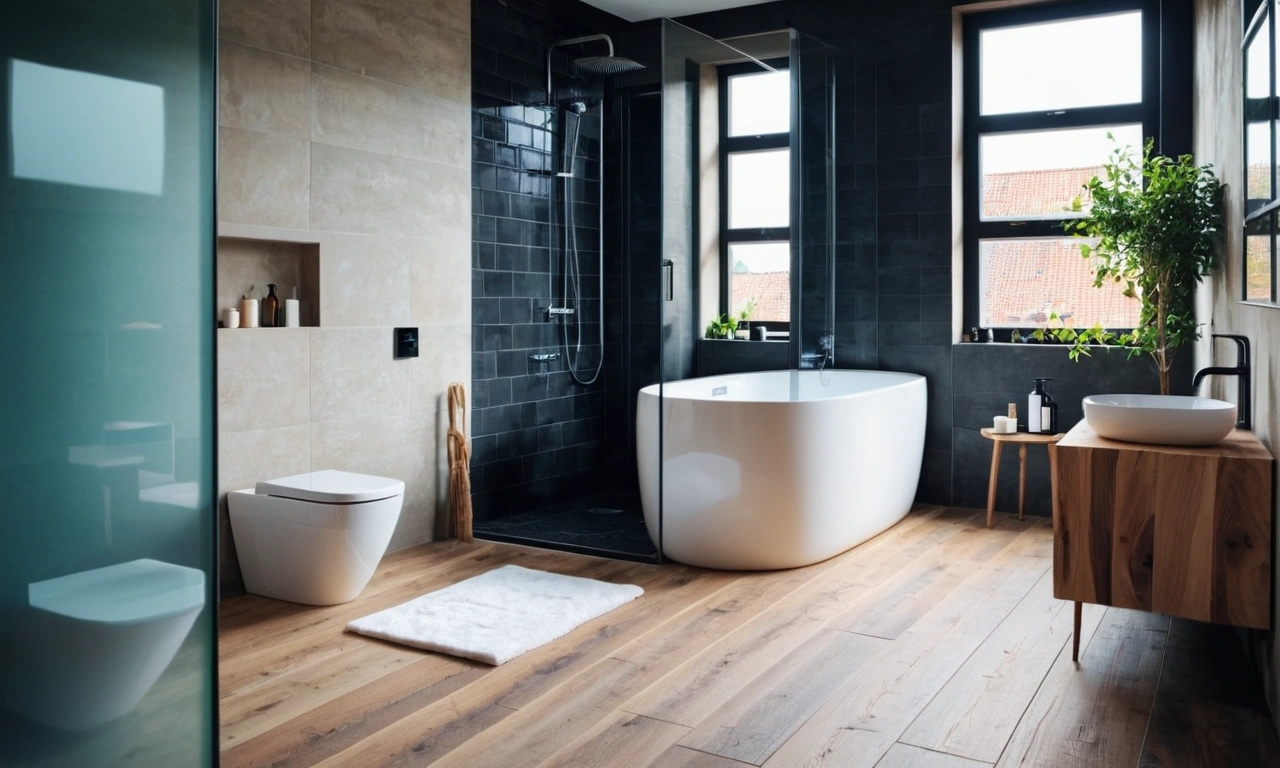 Лаконичный и современный интерьер ванной комнаты: выберите сантехнику в стиле Лофт