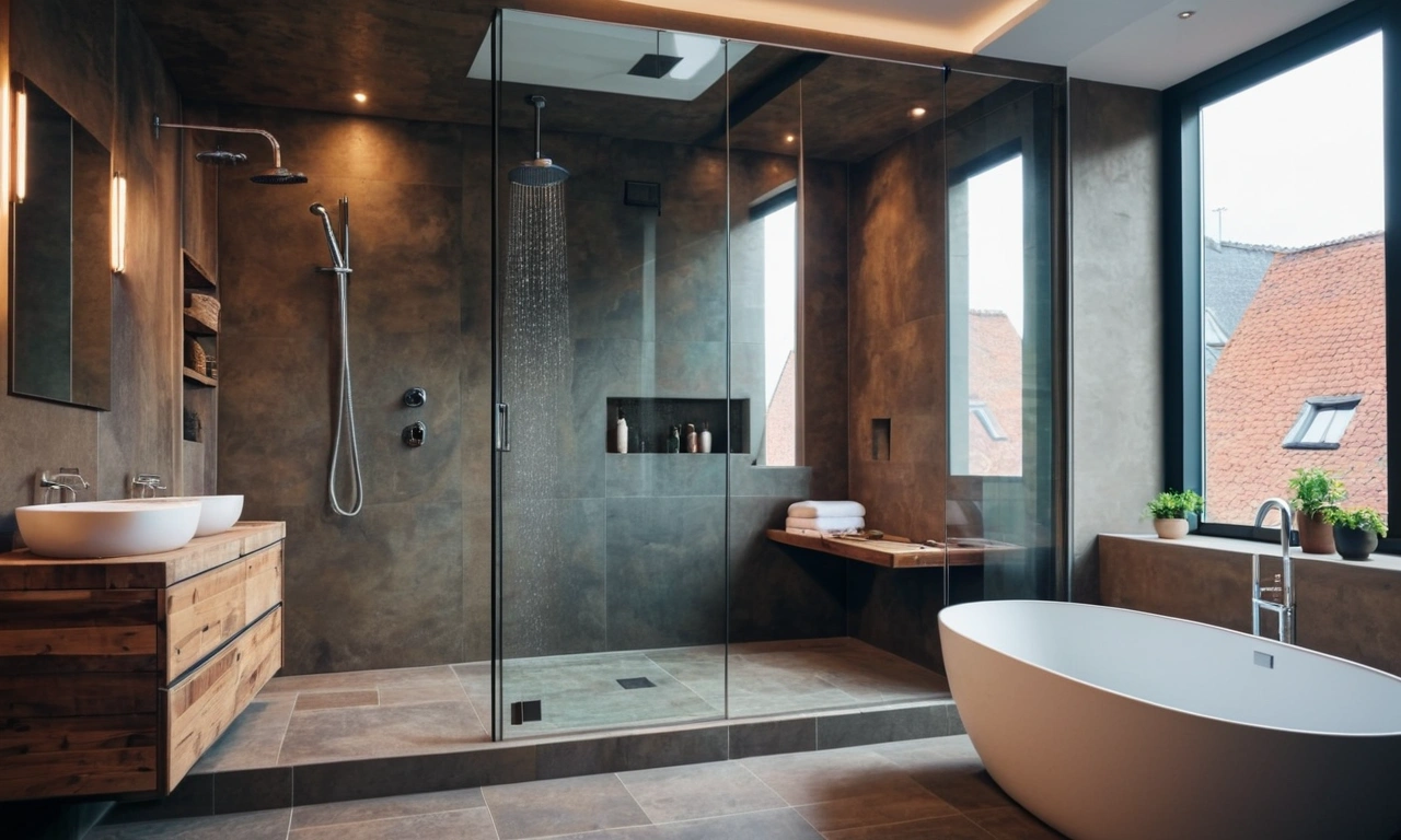 Преимущества стиля Лофт в ванной комнате