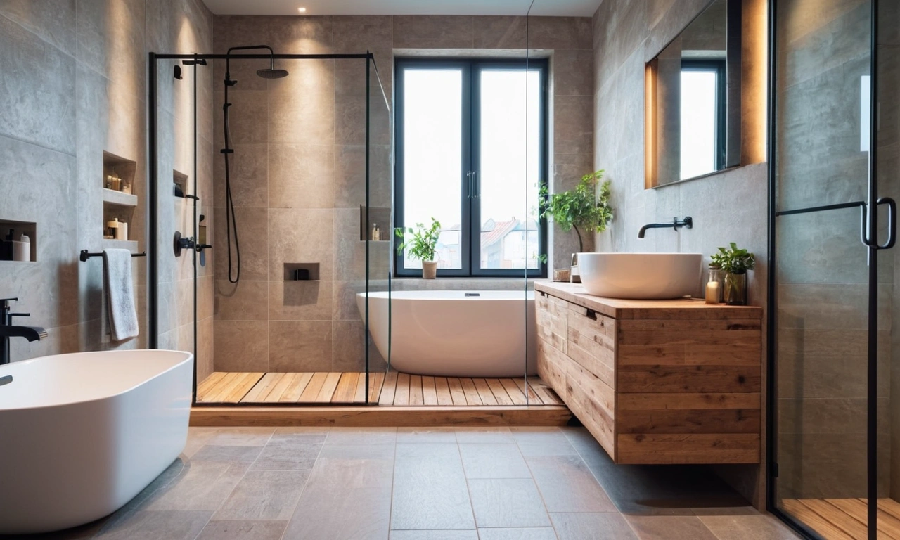 Душевые системы для ванных комнат в стиле Лофт