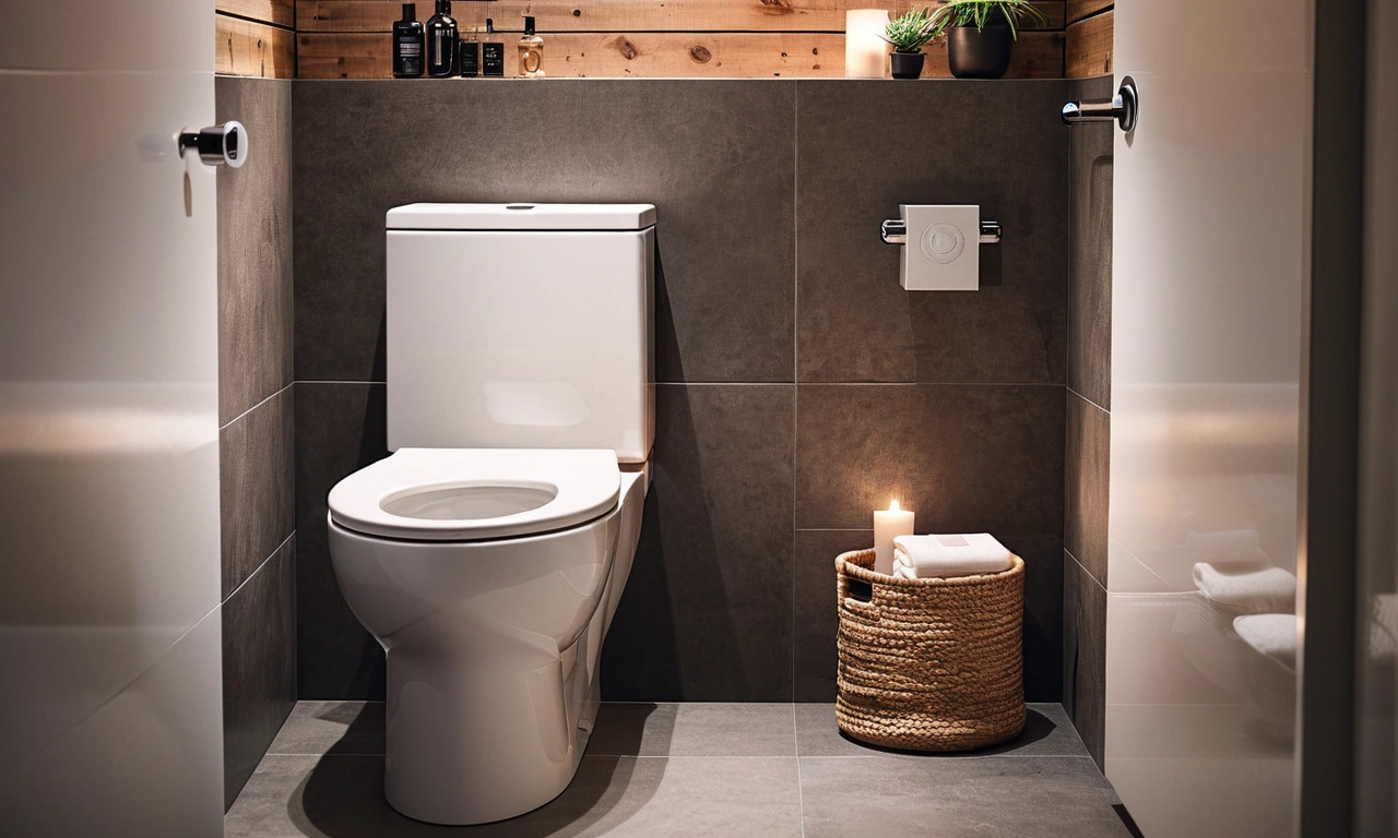 Обратите внимание на текстуру сантехники