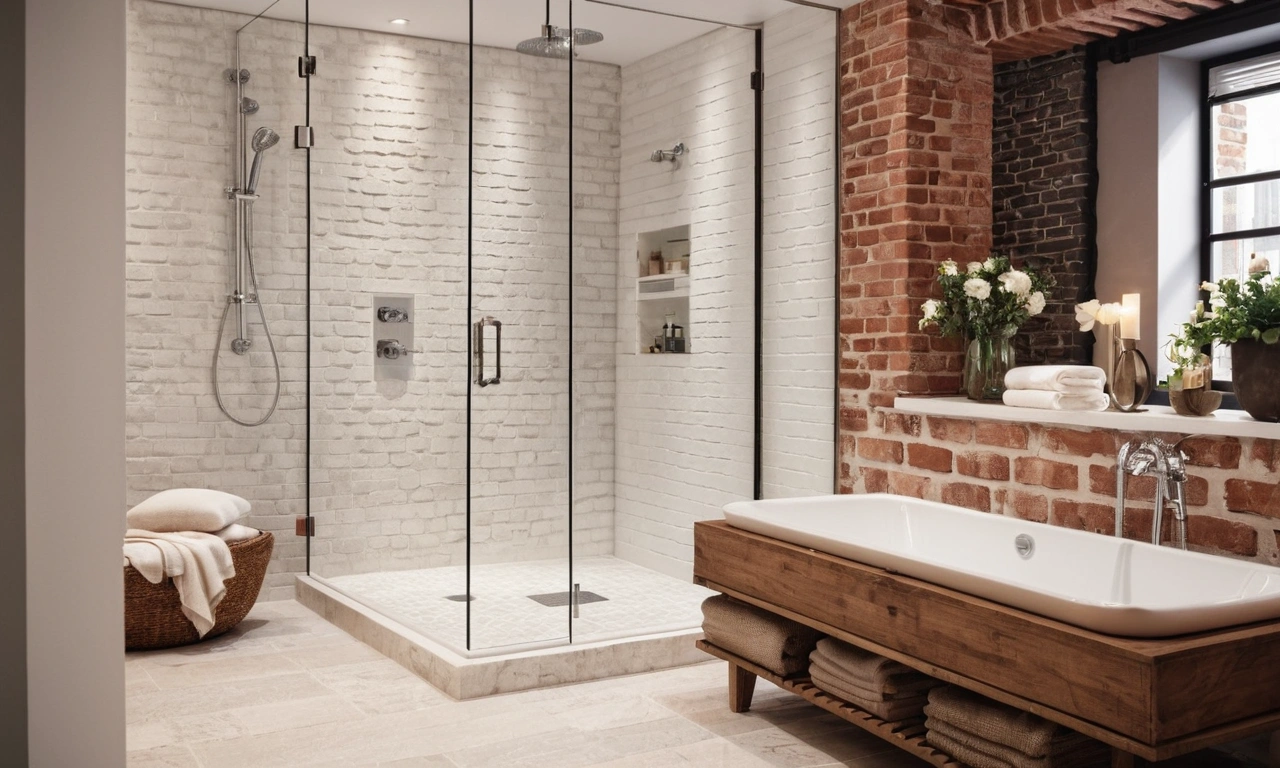 Лофт в ванной комнате: новые впечатления от душа